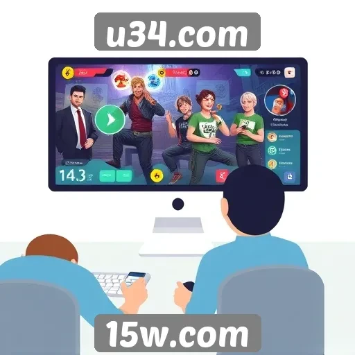 Tendências de design em jogos online no u34.com
