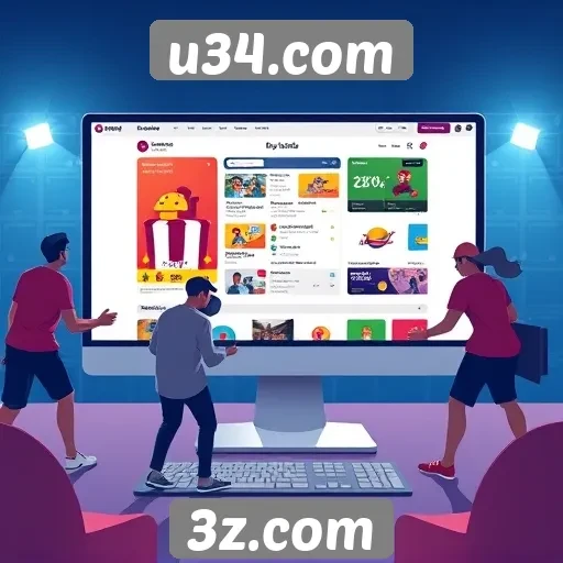 Experiência de usuário no u34.com é otimizada