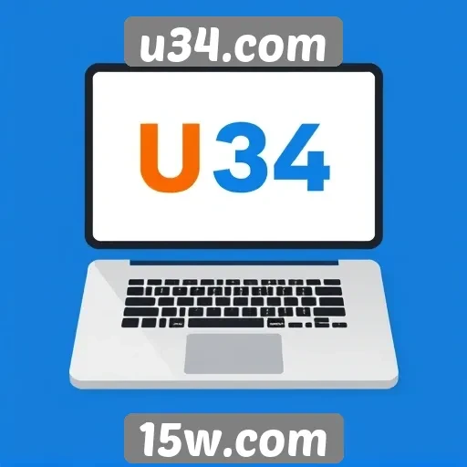 Interface do usuário do u34.com é intuitiva e acessível
